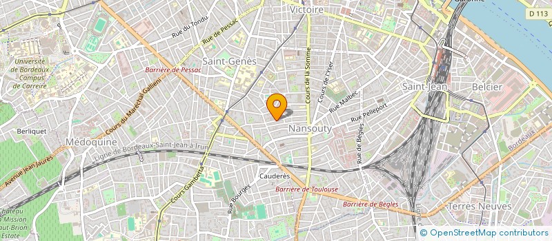 localisation de l'entreprise MONSIEUR LACHEZAR TSAKOV  BORDEAUX