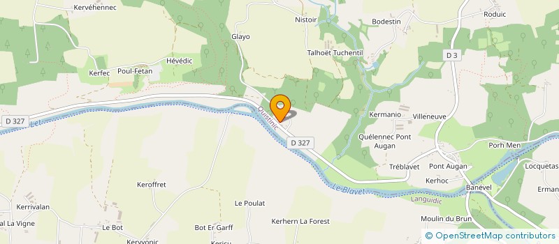 localisation de l'entreprise MONSIEUR LACHLAN CLIFFORD MELVIN  PLUMELIAU-BIEUZY