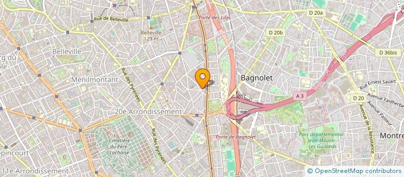 localisation de l'entreprise MONSIEUR LACINA DIABY  PARIS