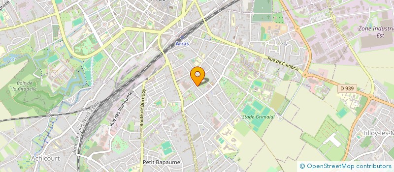 localisation de l'entreprise MONSIEUR LACINA DOSSO à ARRAS