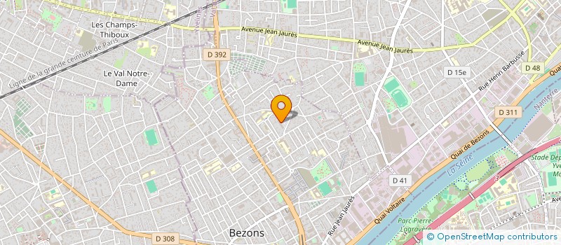 localisation de l'entreprise MONSIEUR LACINAN KONET à BEZONS