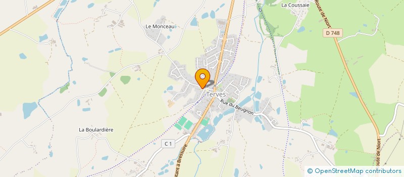 localisation de l'entreprise MONSIEUR LACINE KONE  BRESSUIRE