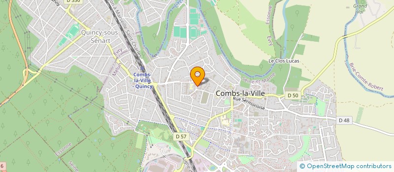 localisation de l'entreprise MONSIEUR LACINE SANGARE  COMBS-LA-VILLE