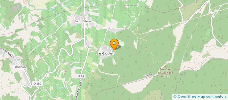 localisation de l'entreprise MONSIEUR LACTANTIU APOSTOL  BLAUVAC