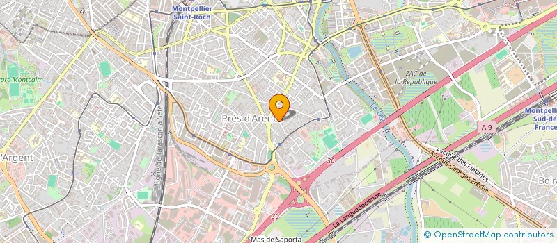 localisation de l'entreprise MONSIEUR LADDY BELHAOUES à MONTPELLIER