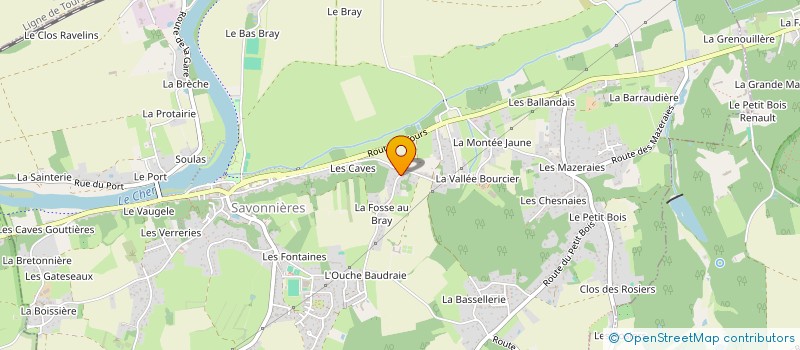 localisation de l'entreprise MONSIEUR LADIK AMIROV  SAVONNIERES