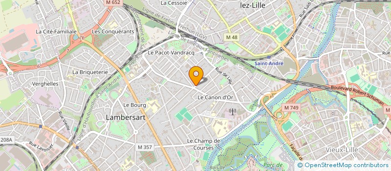 localisation de l'entreprise MONSIEUR LADISLAS ACS à LAMBERSART