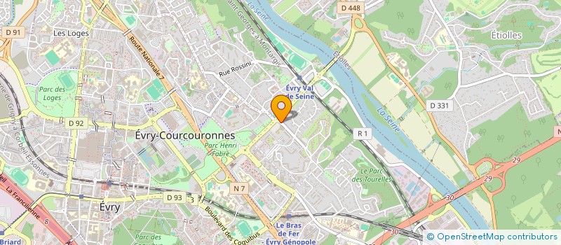 localisation de l'entreprise MONSIEUR LADISLAS BRODI à EVRY-COURCOURONNES