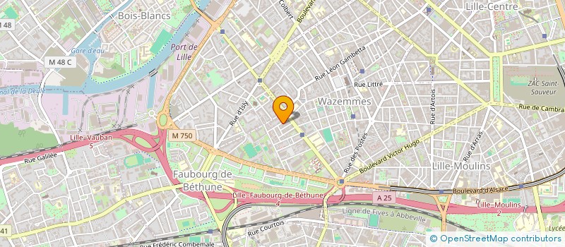 localisation de l'entreprise MONSIEUR LADISLAS DE LAVENNE à LILLE