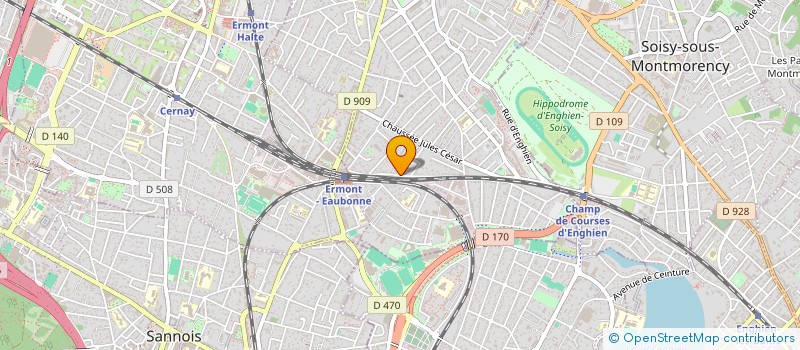 localisation de l'entreprise MONSIEUR LADISLAS KLEIN  EAUBONNE