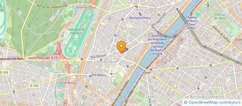 localisation de l'entreprise MONSIEUR LADISLAS LABARTHE  PARIS