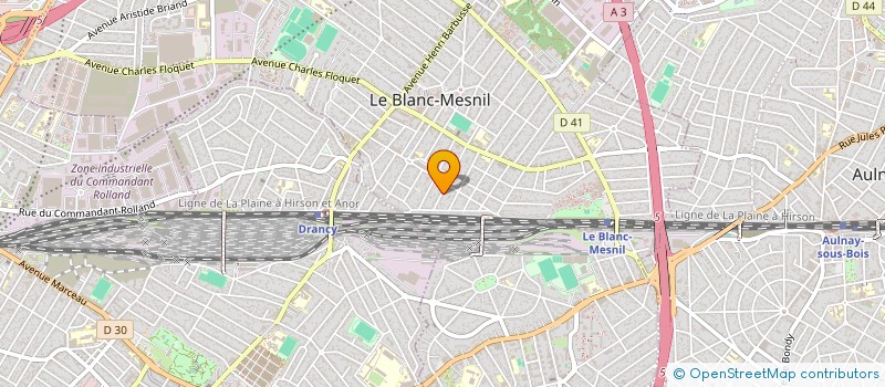localisation de l'entreprise MONSIEUR LADISLAS RYDZYNSKI à LE BLANC-MESNIL