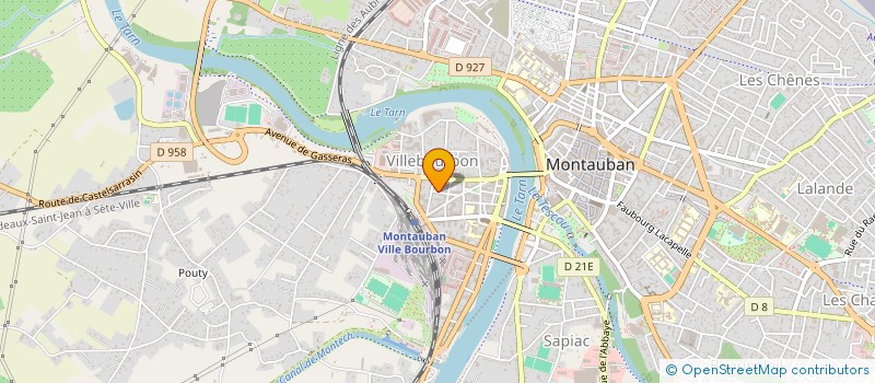 localisation de l'entreprise MONSIEUR LADISLAV SLEPCIK  MONTAUBAN