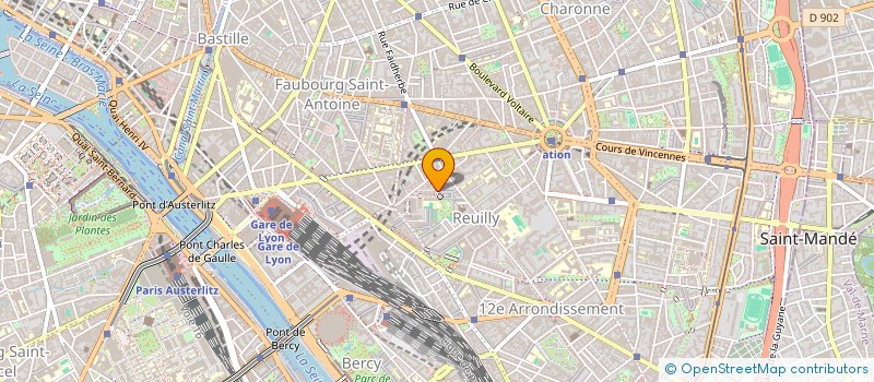 localisation de l'entreprise MONSIEUR LADJI DARAME  PARIS