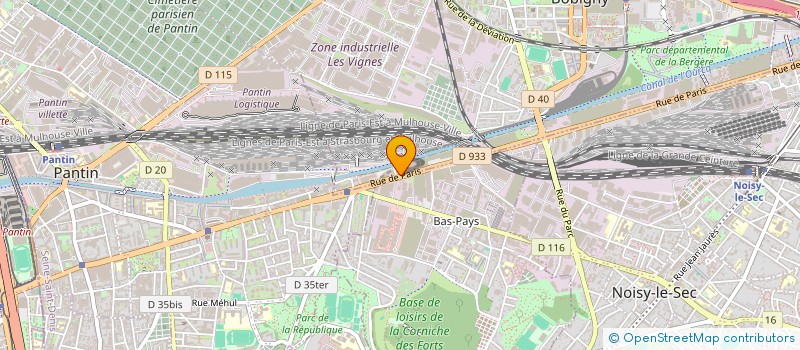 localisation de l'entreprise MONSIEUR LADJI FOFANA  BOBIGNY