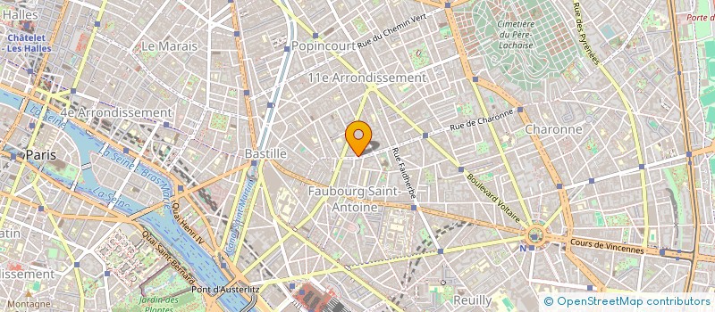 localisation de l'entreprise MONSIEUR LADJI FOFANA à PARIS