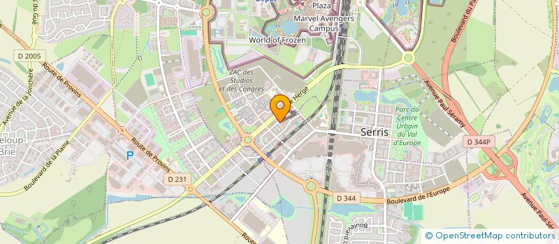 localisation de l'entreprise MONSIEUR LADJI NDIAYE  CHESSY