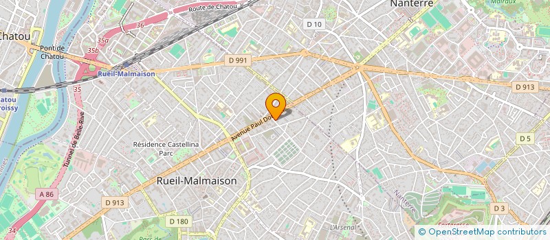 localisation de l'entreprise MONSIEUR LADJIMI BILEL à RUEIL-MALMAISON