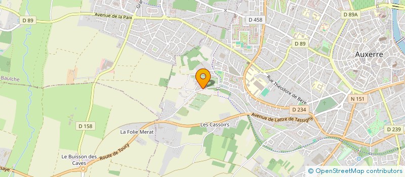 localisation de l'entreprise MONSIEUR LADYSLAS NZITOUKOULOU à AUXERRE