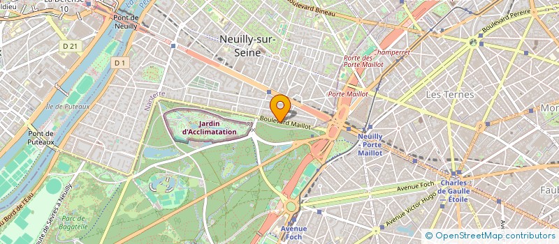 localisation de l'entreprise MONSIEUR LAETITIA DE TARRAGON à NEUILLY-SUR-SEINE