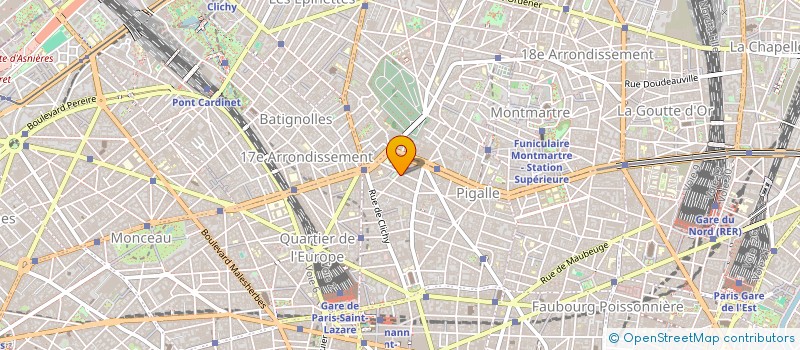 localisation de l'entreprise MONSIEUR LAGHA BELKHICHANE  PARIS