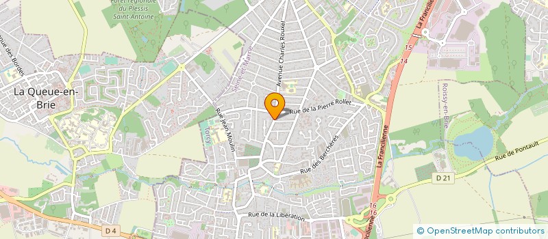 localisation de l'entreprise MONSIEUR LAGO ANDERSON ZEZE  PARIS