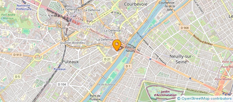 localisation de l'entreprise MONSIEUR LAGO SERI  PUTEAUX