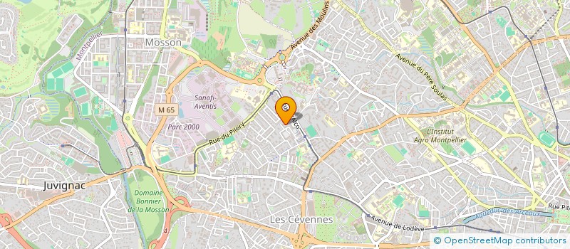 localisation de l'entreprise MONSIEUR LAHACENE LIATRIM à MONTPELLIER
