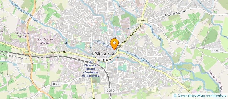 localisation de l'entreprise MONSIEUR LAHASSANE BEN ABBOU à L'ISLE-SUR-LA-SORGUE