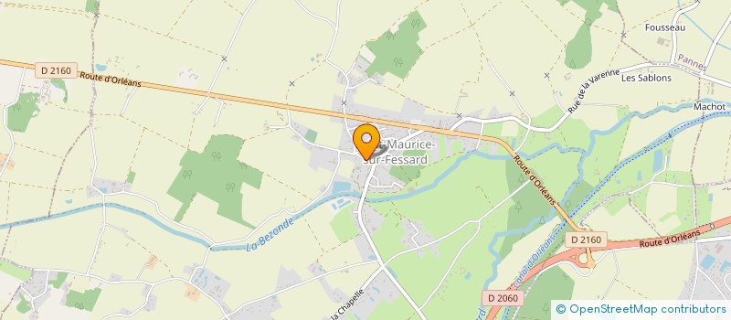 localisation de l'entreprise MONSIEUR LAHBIB ATIFI  SAINT-MAURICE-SUR-FESSARD