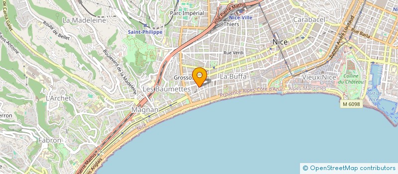 localisation de l'entreprise MONSIEUR LAHBIB BELHAJ à NICE
