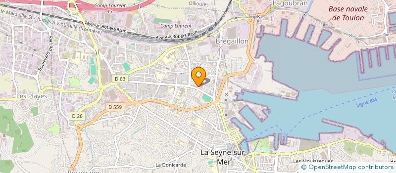 localisation de l'entreprise MONSIEUR LAHBIB BOUSHABI à LA SEYNE-SUR-MER