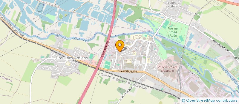 localisation de l'entreprise MONSIEUR LAHBIB CHAHBOUN  AMIENS