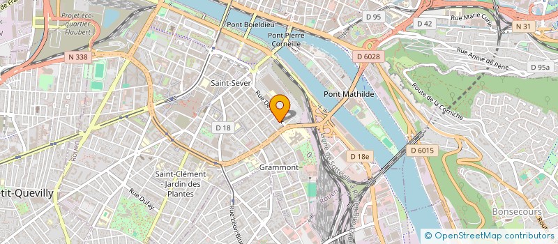 localisation de l'entreprise MONSIEUR LAHBIB MEHDELI à ROUEN