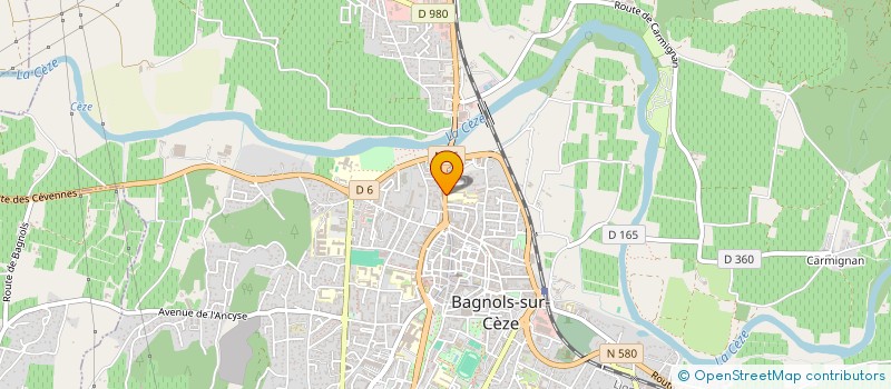 localisation de l'entreprise MONSIEUR LAHBIB OSMANE à BAGNOLS-SUR-CEZE