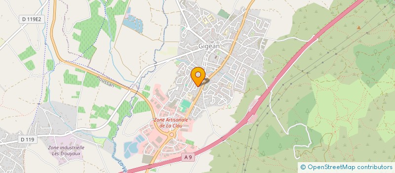 localisation de l'entreprise MONSIEUR LAHCEN ABAIR à GIGEAN