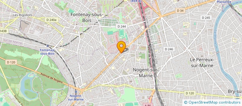 localisation de l'entreprise MONSIEUR LAHCEN ABIA à NOGENT-SUR-MARNE
