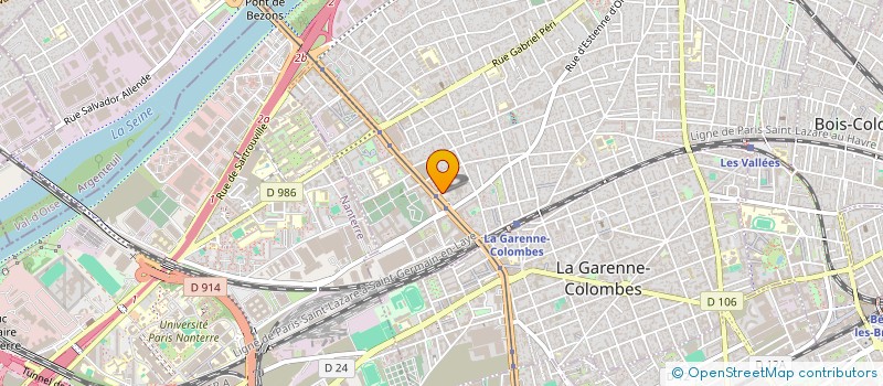 localisation de l'entreprise MONSIEUR LAHCEN ABTTA à COLOMBES