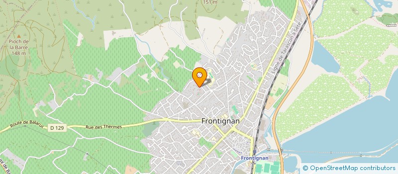 localisation de l'entreprise MONSIEUR LAHCEN AIT ALLAL à FRONTIGNAN