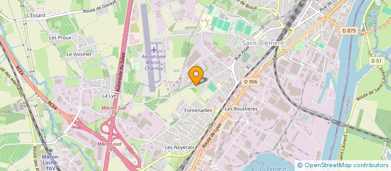 localisation de l'entreprise MONSIEUR LAHCEN AIT HAMOU à MACON