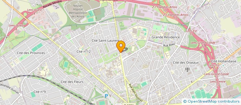 localisation de l'entreprise MONSIEUR LAHCEN AIT NACER  LENS