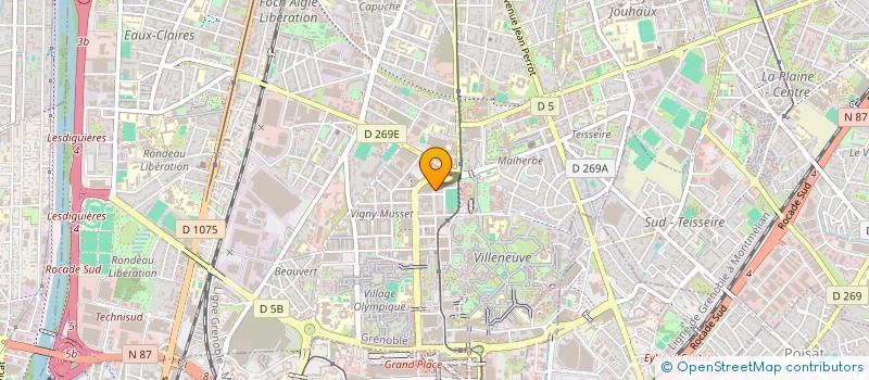 localisation de l'entreprise MONSIEUR LAHCEN AIT SIDI BRAHIM à GRENOBLE