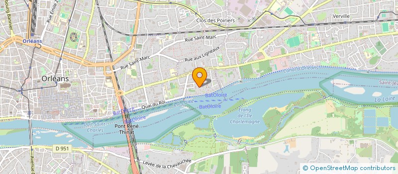 localisation de l'entreprise MONSIEUR LAHCEN AKHERRAZ  ORLEANS