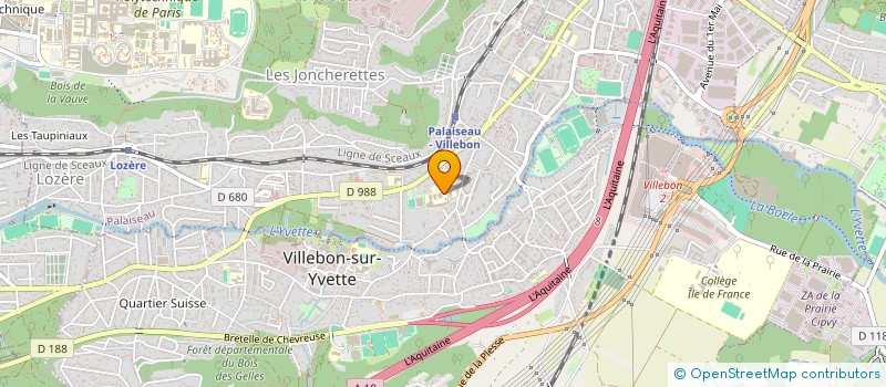 localisation de l'entreprise MONSIEUR LAHCEN AKSAR à PALAISEAU
