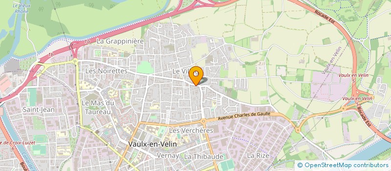 localisation de l'entreprise MONSIEUR LAHCEN ARRACH  VAULX-EN-VELIN