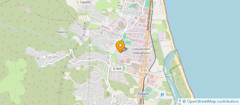 localisation de l'entreprise MONSIEUR LAHCEN BAATMANE à BASTIA