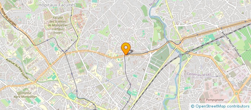 localisation de l'entreprise MONSIEUR LAHCEN BELGUANA  MONTPELLIER