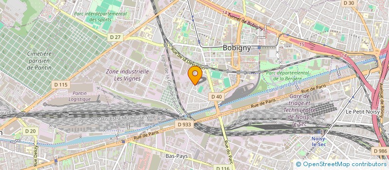 localisation de l'entreprise MONSIEUR LAHCEN BEN AMAR  BOBIGNY