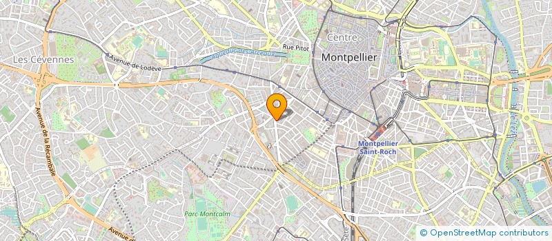 localisation de l'entreprise MONSIEUR LAHCEN BEN DRISS CHOUCHAN à MONTPELLIER