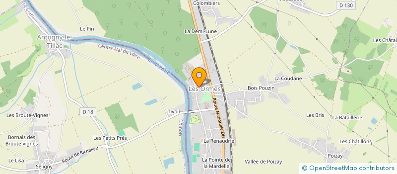 localisation de l'entreprise MONSIEUR LAHCEN BENCHIKHBEL à LES ORMES